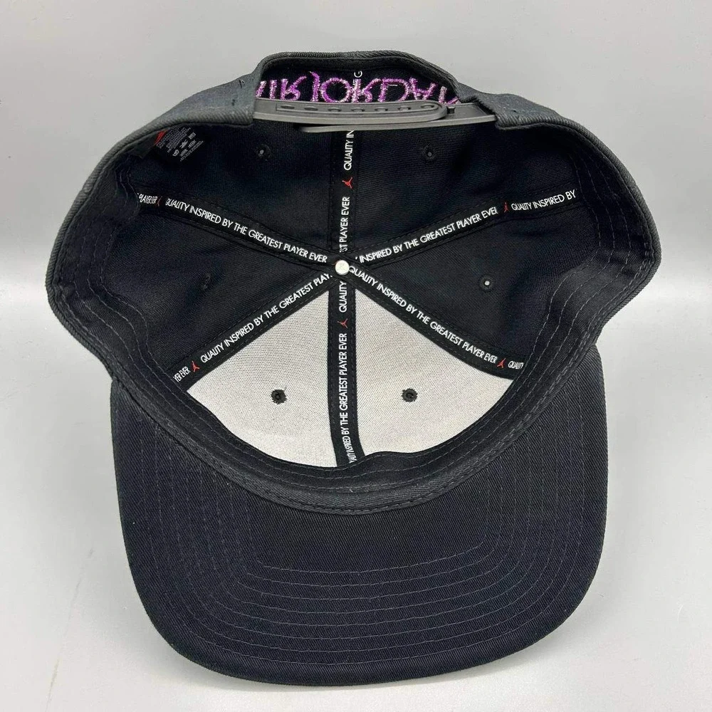 Air Jordan Hat Men Black Embroidered Jumpman Nike Air Snap Back Cap